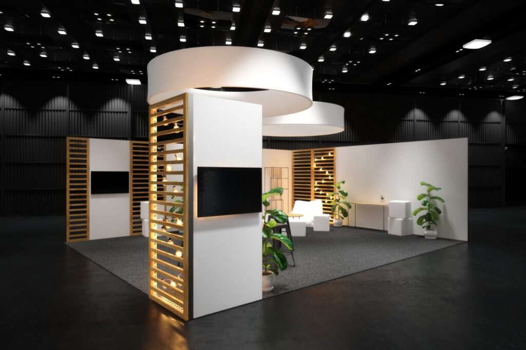 Messestand Holz 02