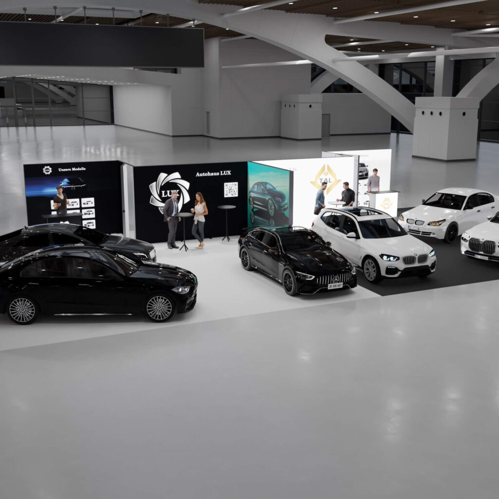 Messestand Large Lightframe